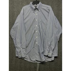 Brooks Brothers Shirt Mens Size 2XL‎ Long Sleeve Button Down Striped XXL